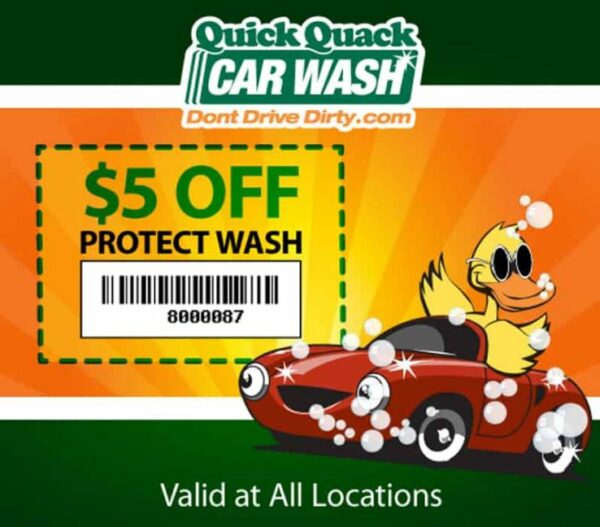 Quick Quack Car Wash Coupons & Deals