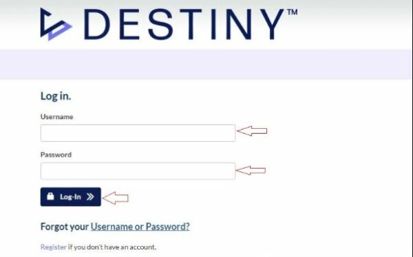 How to Login to Destiny Credit Card Steps