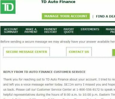 About TD Auto Finance