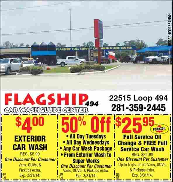 Flagship Car Wash Coupons & How to Pay