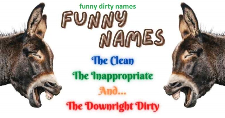 funny dirty names