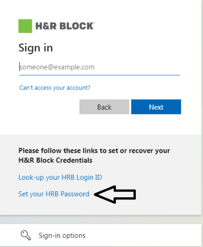 HR Block DNA website
