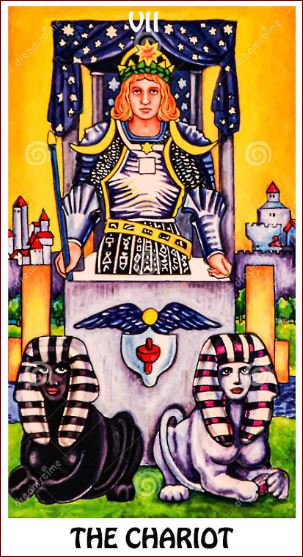The Chariot Tarot Card Meaning (Upright)