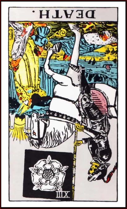 The Death Tarot Card Meaning (Reversed)