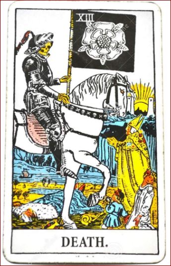 The Death Tarot Card Meaning in Love, Health, Money