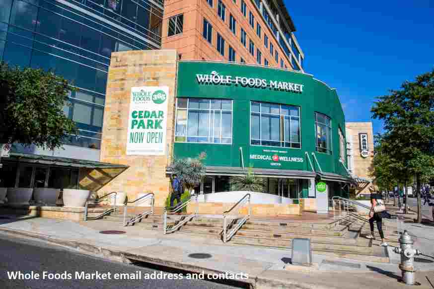 Whole Foods Market email address and contacts