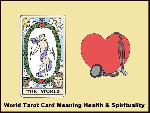World Tarot Card Meaning Health & Spirituality