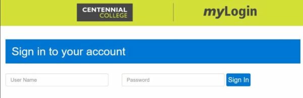 centennial college login-