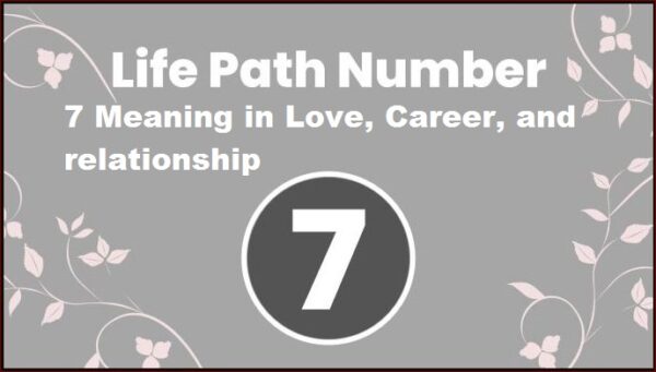 life path number 7 Meaning in Love, Career, and relationship