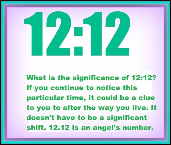 Angel Number 1212 Meaning