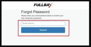 Forgot Fullbay Account Password