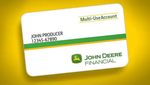 John Deere Online Financial Account