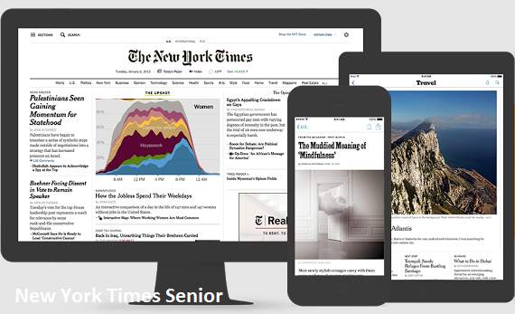 New York Times Senior Discount