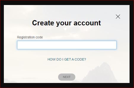 Type registration code