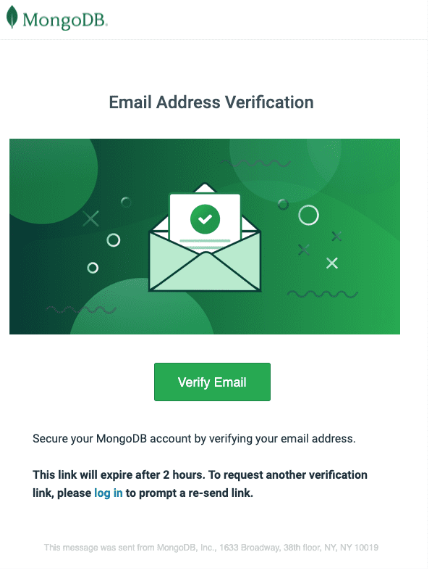  Verify your email