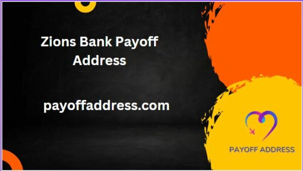 Zions Bank Payoff Address