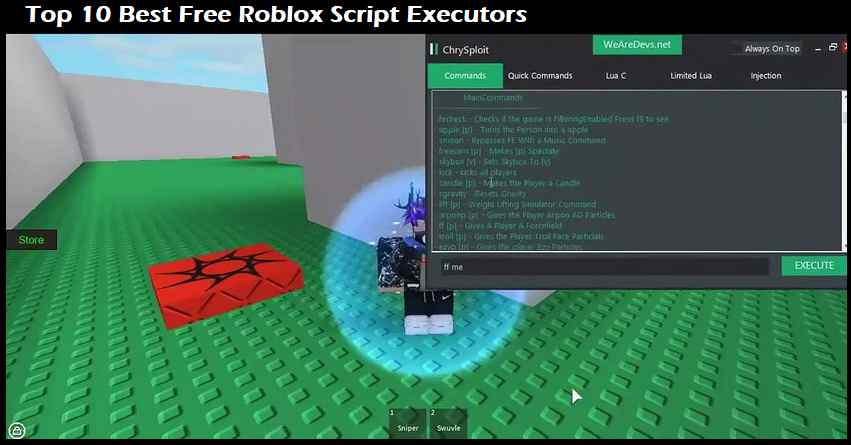 Top 10 Best Free Roblox Script Executors