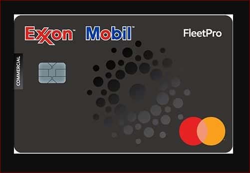 exxonmobil credit card login
