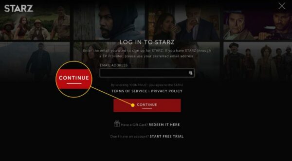 How to Log In to Starz