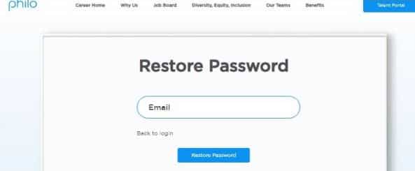 Reset Your Password