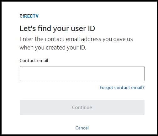 Resetting Your DIRECTV Password