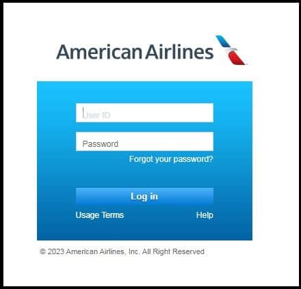 American Airlines employee login