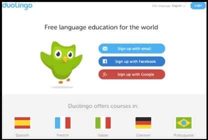 Duolingo Sign Up