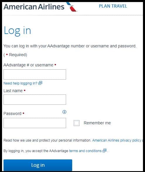 How to Log In to American Airlines