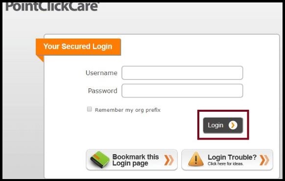 How to Log in to PointClickCare