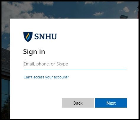 How to Login at SNHU