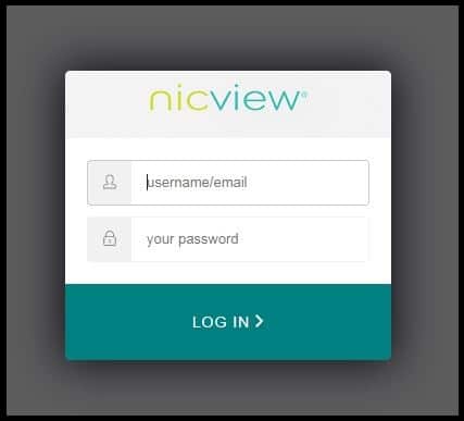 Nicview.net Login Process