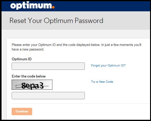Reset Password Step