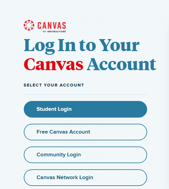 Accessing Your Canvas Account