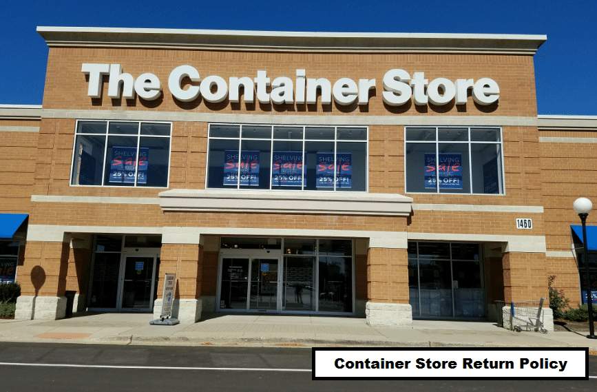 Container Store Return Policy